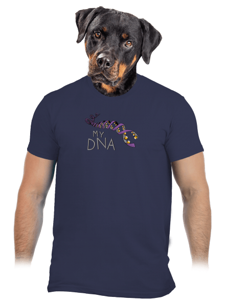 My DNA férfi póló Navy Blue