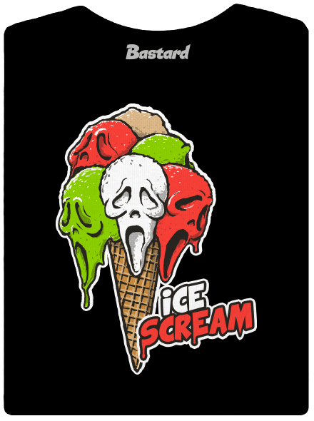 Ice Scream női póló Black