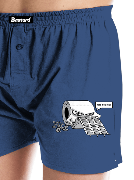 Vécé papír férfi alsó nadrág  Blue