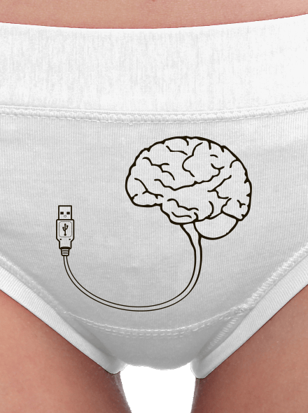 USB agy női bugyik White