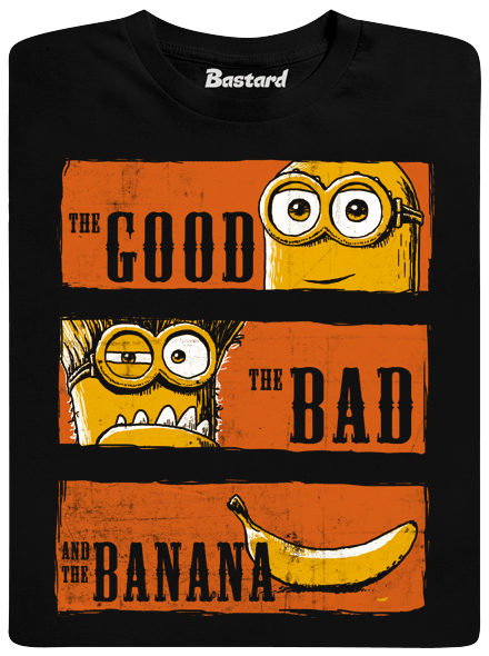 A Jó, a Rossz és a Banán férfi póló