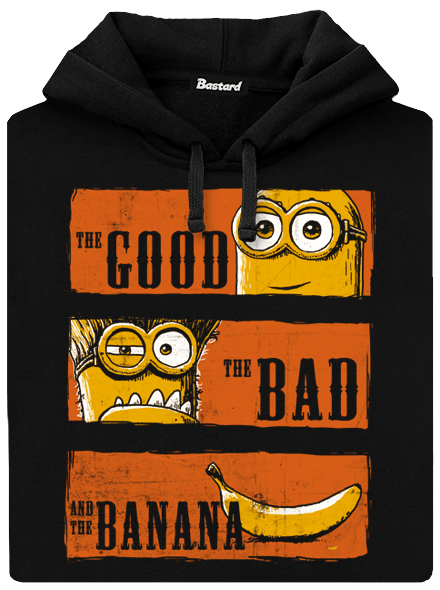 A Jó, a Rossz és a Banán férfi pulóver