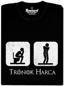 Trónok harca férfi póló