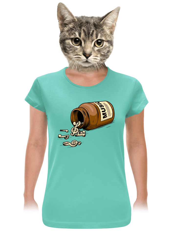 Music pills női póló