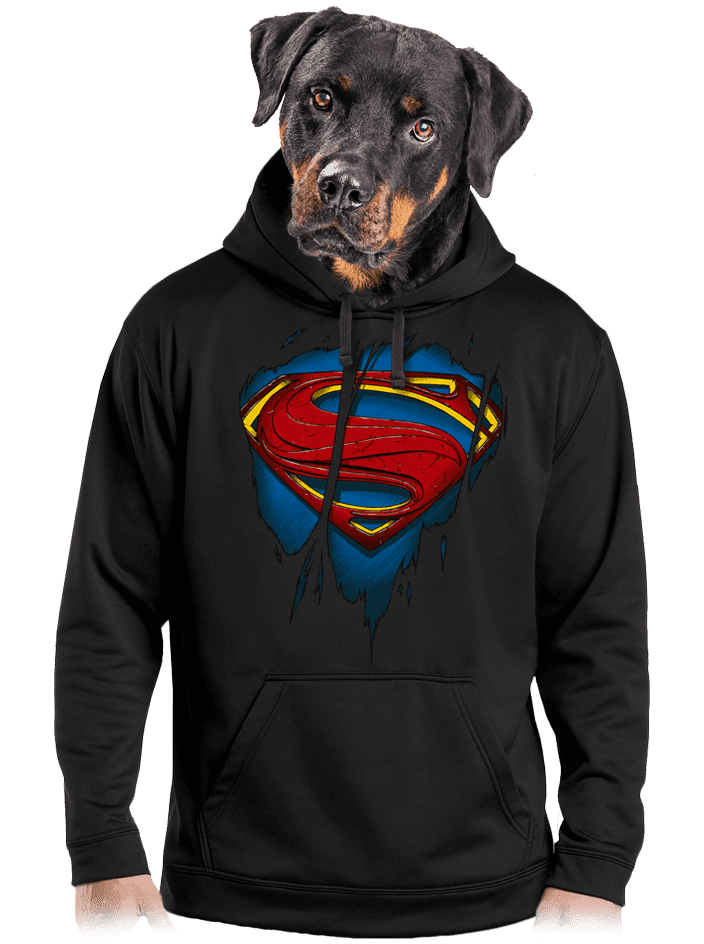 Superman Inside férfi pulóver