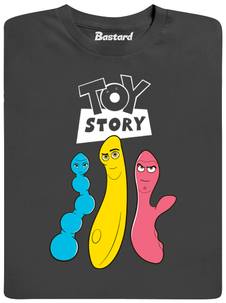 Játékháború férfi póló szürke