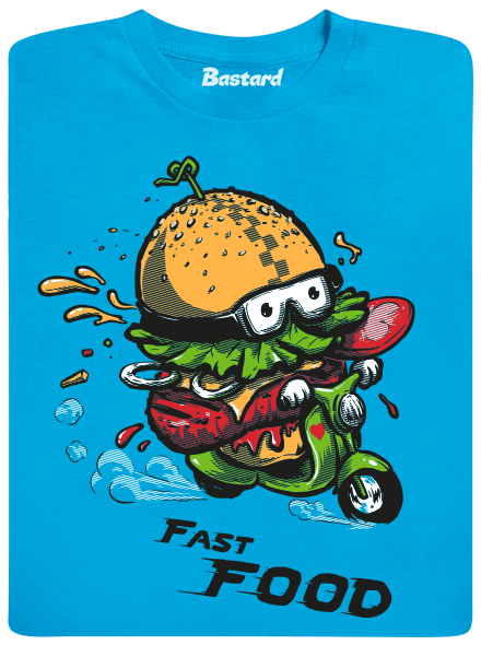 Fast food férfi póló
