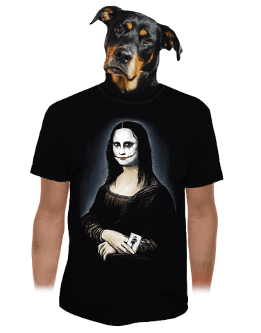 Mona Joker Lisa férfi póló